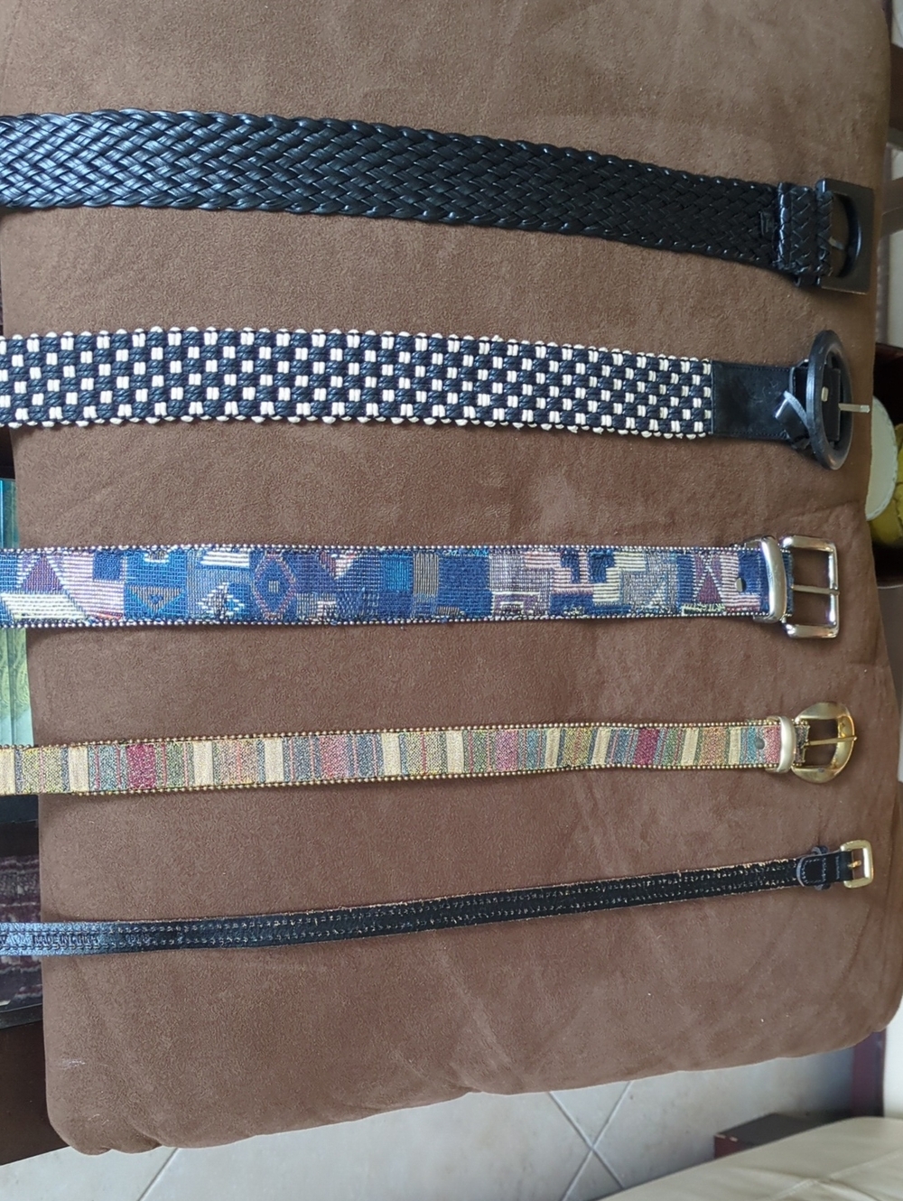 Six Woman Belts.